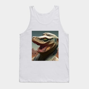 Reptilian Alien Tank Top